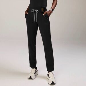 Black Tena FORMx Slim Tapered Scrub Pant Medium